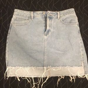 PACSUN denim skirt NWOT